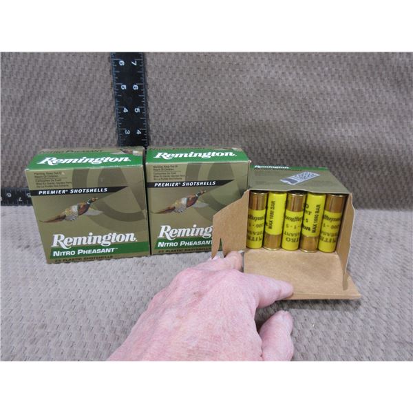 20 Ga. 2 3/4" 5 Shot Rem. Nitro Pheasant - 3 Boxes of 25