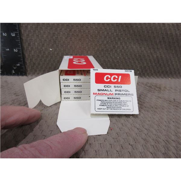 CCI 550 Small Pistol Magnum Primers - Box of 1000