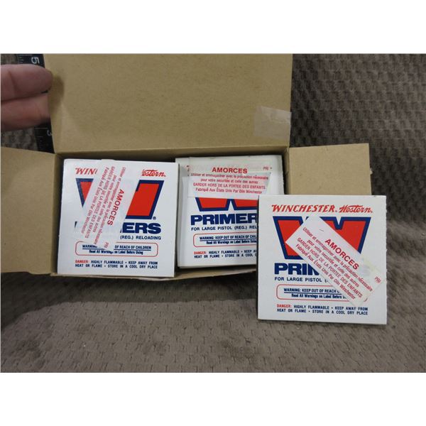 Winchester Large Pistol Primers (Regular) - Box of 1000