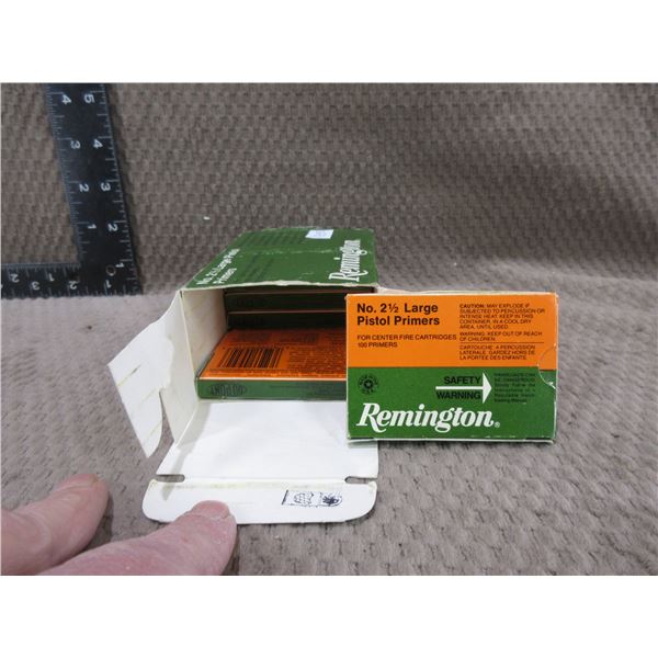 Remington No. 2 1/2 Large Pistol Primers - Open Box of 700
