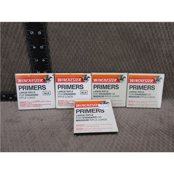 Win. Large Rifle Primers for Standard or Magnum