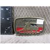 Image 1 : Snap-On Brass Belt Buckle - Drivin Proud