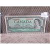 Image 1 : 1954 Canadian 1 Dollar Bill