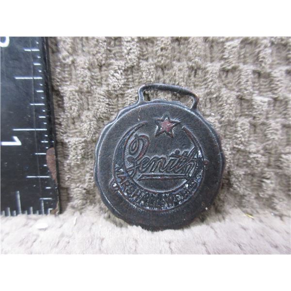 Pocket Watch Fob - Zenith Marshall Wells - Edmonton Ab.