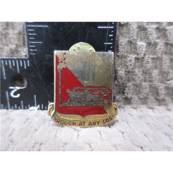 Through At Any Cost - Newark N.J. Pin Button