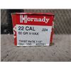 Image 2 : 22 Cal. 60gr .224 Hornady V-Max - Box of 100