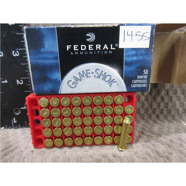22LR 25gr No.12 Lead Shot Federal - Open Box of 45