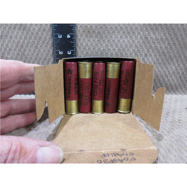 28 Ga. 2 3/4" 6 Shot Steel Federal - Box of 25