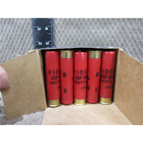 28 Ga. 2 3/4" 8 Shot Fiocchi - Box of 25