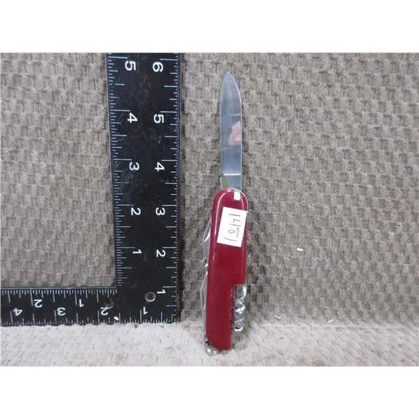 Swiss Army Style Knife - Stainless - China