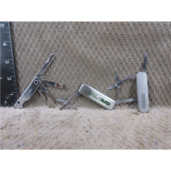 3 Pocket Multi With Scissors, File, Bottle Opener