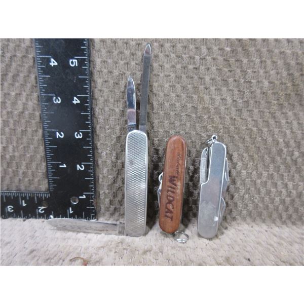 3 Misc. Folding Pocket Knives