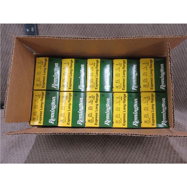 28 Ga. 2 3/4" 6 Shot Rem. Express Long Range