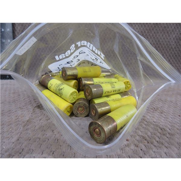 20 Ga. 2 3/4" 6 & 7 1/2 Shot - Bag of 28 Various Makes