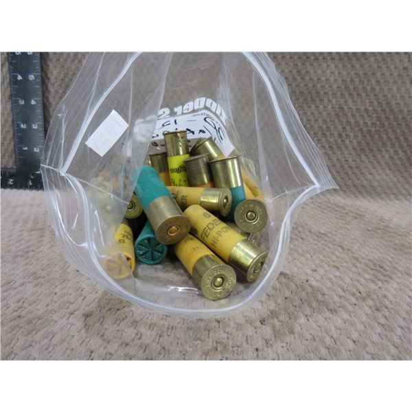 12, 20, 28 Ga. - Bag of 30 Various Makes & Shot Sizes