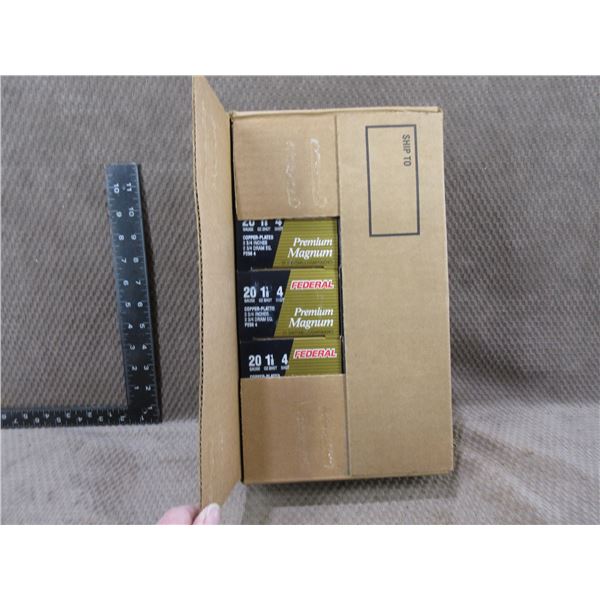 20 Ga. 2 3/4" 4 Shot Federal Premium Magnum