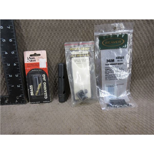 Misc. Lot of 2 Bases, Cleaning Jag, SKS Cleaning Kit