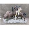 Image 1 : Buffalo Hunt Statue 21" Length x 13" Height