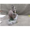 Image 2 : Buffalo Hunt Statue 21" Length x 13" Height