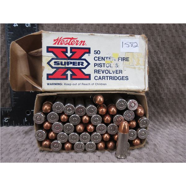 38 Auto 130gr HV FMC Western SuperX - Box of 50
