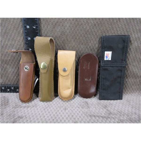 5 Sharpening Stone/Flashlight Sheaths