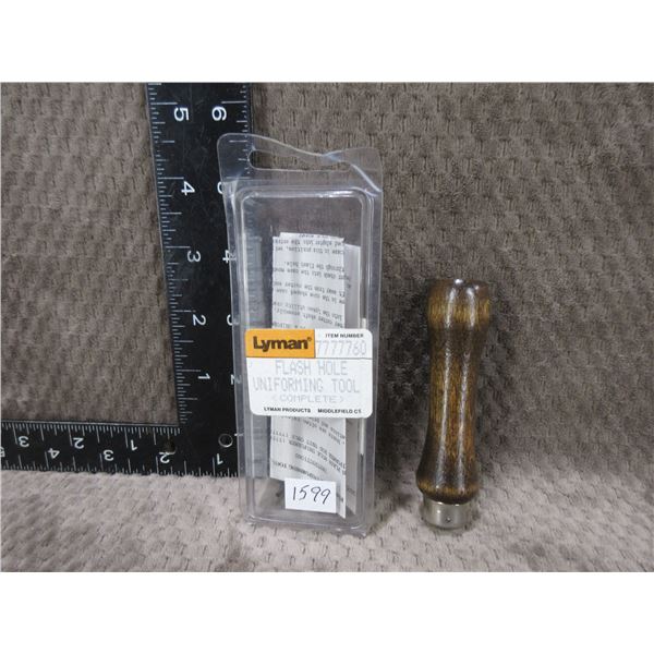 Lyman Flash Hole Uniforming Tool # 7777760