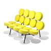 Image 1 : George Nelson & Associates Marshmallow sofa, model 5670