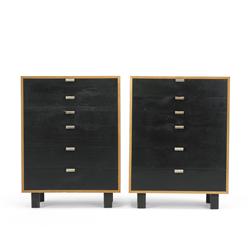 George Nelson & Associates cabinets, pair