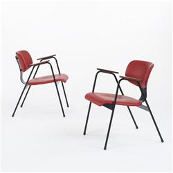 Willy Van der Meeren F1 chairs, pair