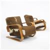Image 2 : Alvar Aalto Tank lounge chairs model 37/400, pair