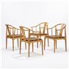 Image 2 : Hans Wegner Chinese armchairs, set of four