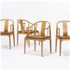 Image 3 : Hans Wegner Chinese armchairs, set of four