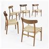 Image 2 : Hans Wegner dining chairs model CH23, set of ten