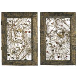 John Reitstetter gates, pair