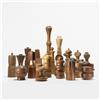 Image 1 : Jens Quistgaard peppermills, collection of twenty-four