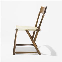 Wharton Esherick Hammer Handle chair for the Hedgerow Theater