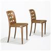 Image 2 : Josef Hoffmann and Oswald Haerdtl side chairs, pair