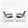 Image 1 : Marcel Breuer B-35 lounge chairs, pair