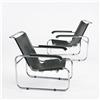 Image 2 : Marcel Breuer B-35 lounge chairs, pair