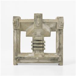 Frank Lloyd Wright tile ornament from the Imperial Hotel