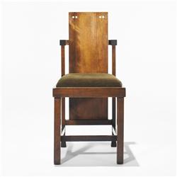 Frank Lloyd Wright chair from the Coonley Playhouse, Riverside
