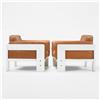 Image 1 : Tobia Scarpa Bastiano lounge chairs, pair