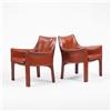 Image 1 : Mario Bellini Cab armchairs, pair