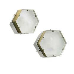 Gio Ponti sconces, pair