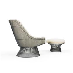 Warren Platner lounge chair and ottoman