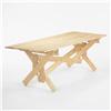 Image 3 : Enzo Mari Autoprogettazione dining table