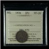 Image 1 : Belgium Half Franc 1834