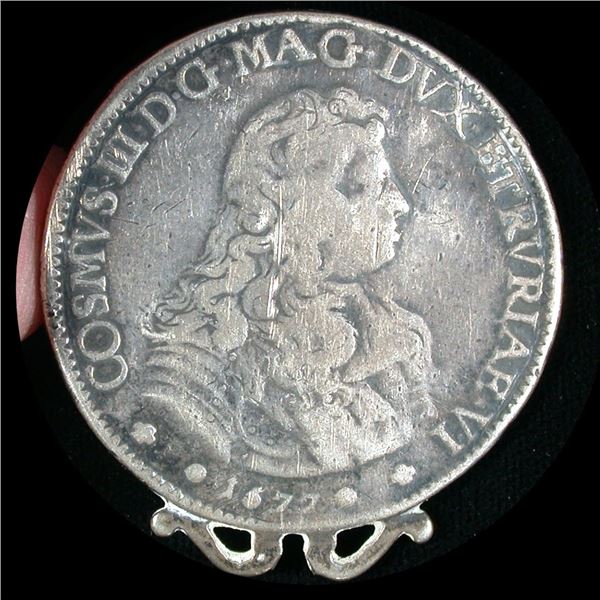 Italian States, Tuscany - Silver Piastre 1677