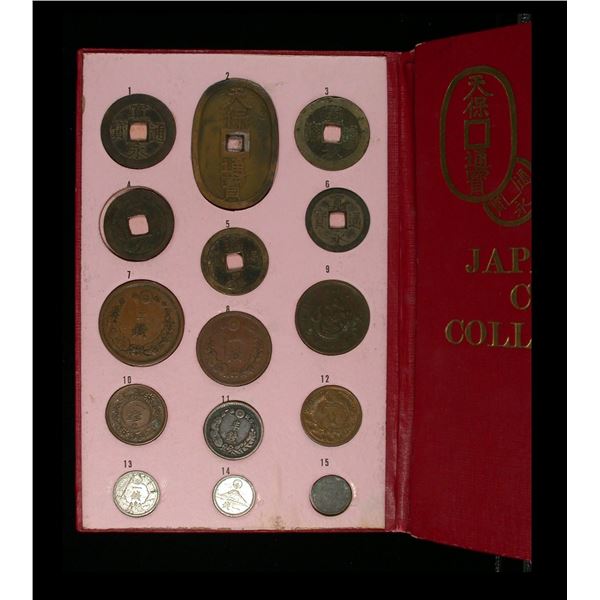 Japanese Coin Collection in Custom Folder