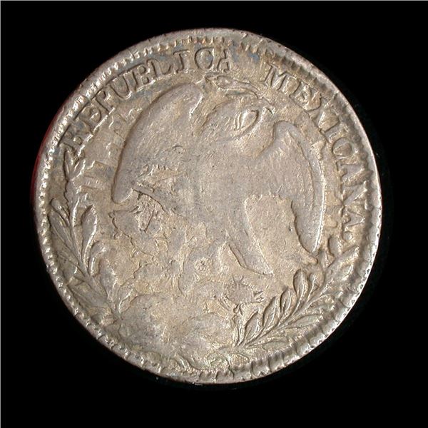 Mexico 8 Reales 1843/33, Durango Mint